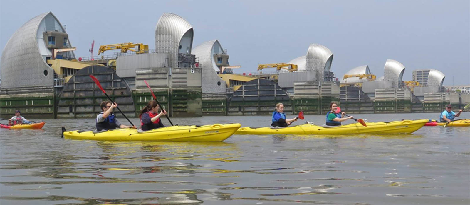 kayaking with the lonodn kayak company